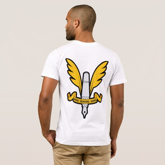 SAS t-shirt (Achterkant volledig)