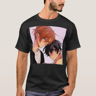 Sasaki en Miyano Manga Kunst T-shirt