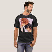 Sasaki en Miyano Manga Kunst T-shirt (Voorkant volledig)