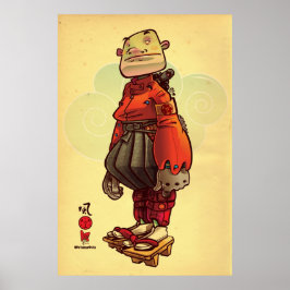Sasaki Kojiro Poster
