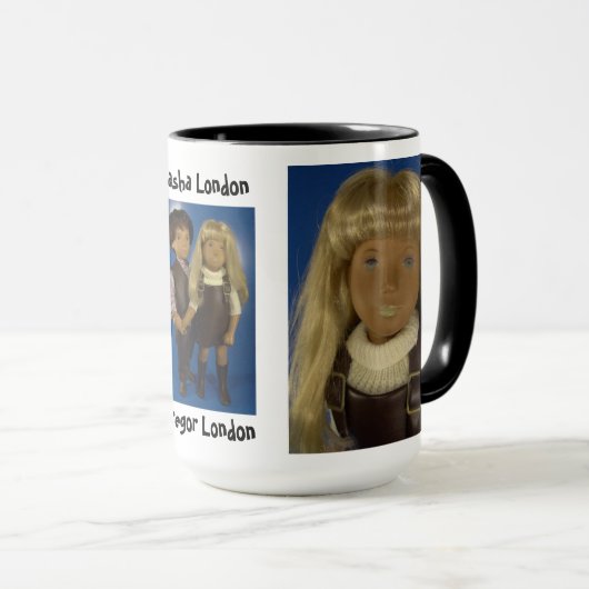 Sasha and Gregor London Tasse Mok (Voorkant rechts)