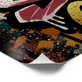 Sasha Catwalk Y2K Graffiti Poster (Hoek)