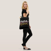 Sasha Catwalk Y2K Graffiti Tote Bag (Op model)