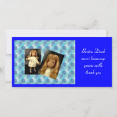 Sasha DANKE Fotokarte Bedankkaart (Voorkant)