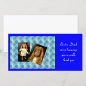 Sasha DANKE Fotokarte Bedankkaart (Voorkant / Achterkant)