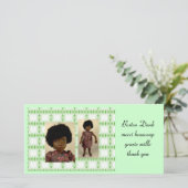 Sasha DANKE Fotokarte Bedankkaart (Staand voorkant)