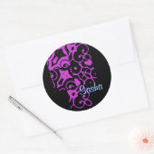 Sasha Designer Name Sticker (Envelop)