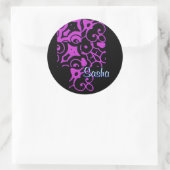 Sasha Designer Name Sticker (Tas)