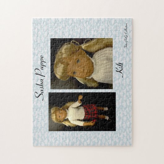Sasha Doll Puzzle Kilt Legpuzzel (Verticaal)