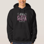 Sasha Keep Calm and let Sasha Handle that Hoodie (Voorkant)