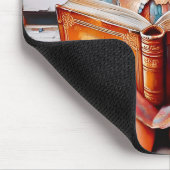 SASHA ~  meisje leest haar boek ~ Mousepad Muismat (Hoek)
