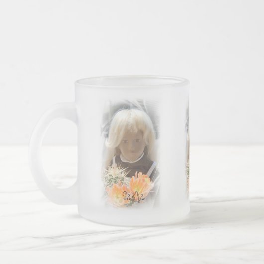 Sasha no navel Tasse Matglas Koffiemok (Links)
