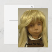 Sasha Puppe No Navel Postkarte Briefkaart (Voorkant / Achterkant)