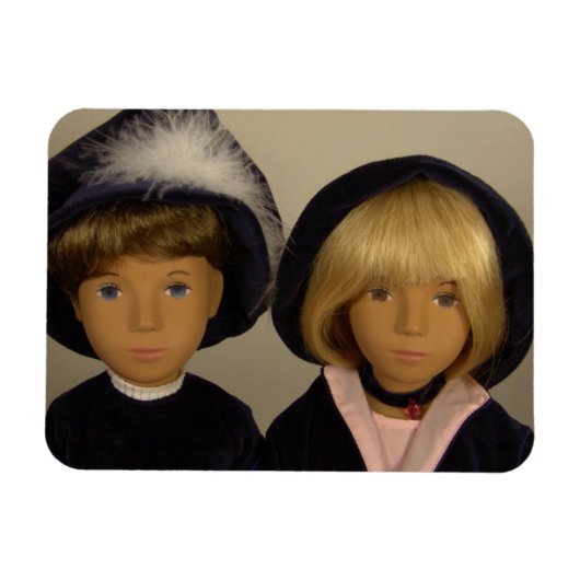 Sasha Puppe  / Sasha Doll Premium Flexi Magnet Magneet (Horizontaal)