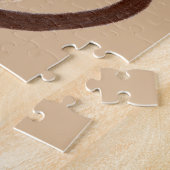 Sasha Siamese Kat Person Kat die kunst wegkijkt Legpuzzel (Zijkant)