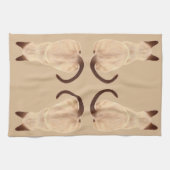 Sasha Siamese Kat van de kattenlover die weg kijkt Theedoek (Horizontaal)