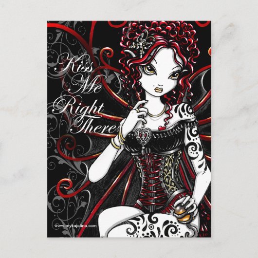 Sasha Valentijnsdag Fairy Briefkaart (Voorkant)