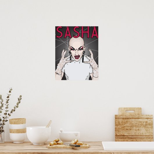 Sasha Velour Poster (Keuken)