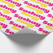 Sashay Away. Cadeaupapier (Hoek)