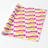 Sashay Away. Cadeaupapier (Uitgerold)