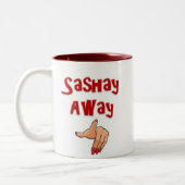 Sashay Away Tweekleurige Koffiemok (Links)