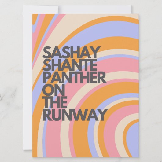 Sashay Shante Drag Race (Voorkant)