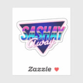 Sashay Weg Sticker (Vel)