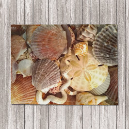 Sashells Sand Dollar Beach Thema Deurmat