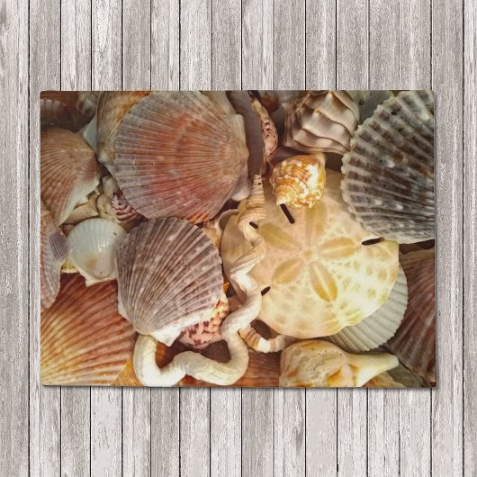 Sashells Sand Dollar Beach Thema Deurmat