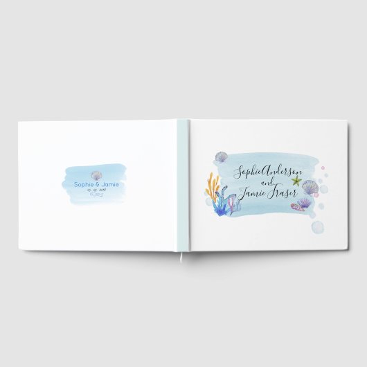 Sashells Wedding Guestbook Gastenboek (Volledig)