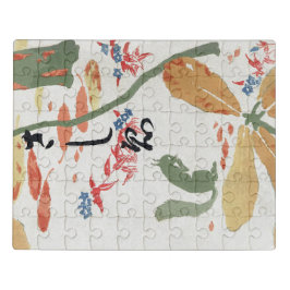Sashi-e (1911) Goyo Hashiguchi. Puzzel