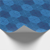 Sashiko Sneeuwvlok Patchwork Inpakpapier (Hoek)