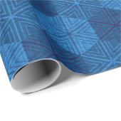 Sashiko Sneeuwvlok Patchwork Inpakpapier (Rol Hoek)