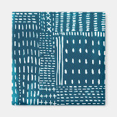 Sashiko Stitches Magneet (Voorkant)