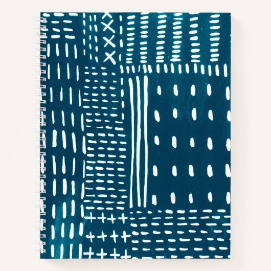 Sashiko Stitches Notitieboek (Voorkant)