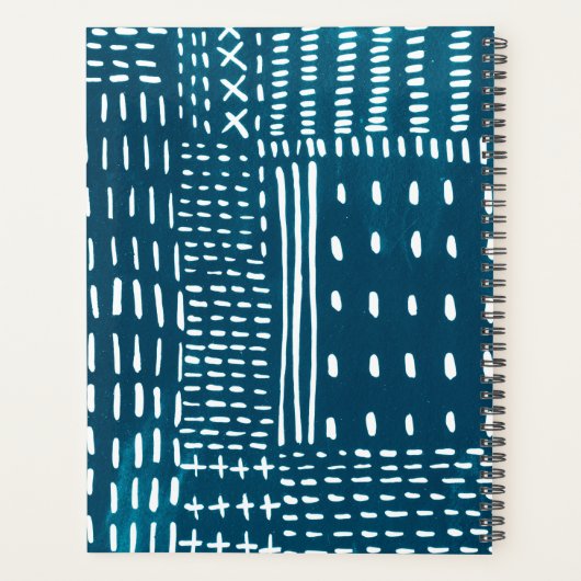 Sashiko Stitches Planner (Achterkant)