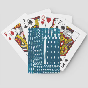 Sashiko Stitches Pokerkaarten
