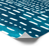 Sashiko Stitches Poster (Hoek)