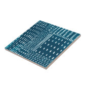 Sashiko Stitches Tegeltje (Zijkant)