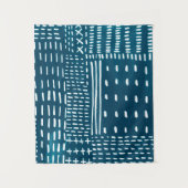 Sashiko Stitches Wandkleed (Voorkant)