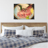 Sashimi 刺身 canvas afdruk (Insitu (Slaapkamer))