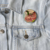 Sashimi 刺身 ... Japans eten Ronde Button 5,7 Cm (In situ)