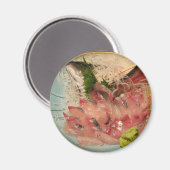 Sashimi 刺 身 ... Japans voedsel Magneet (Voorkant / Achterkant)