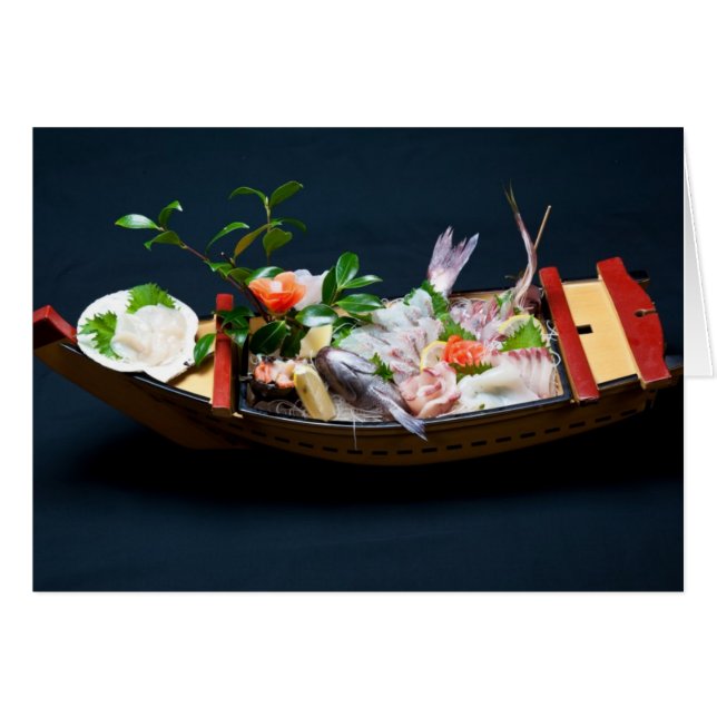 Sashimi Boat. (Voorkant Horizontaal)