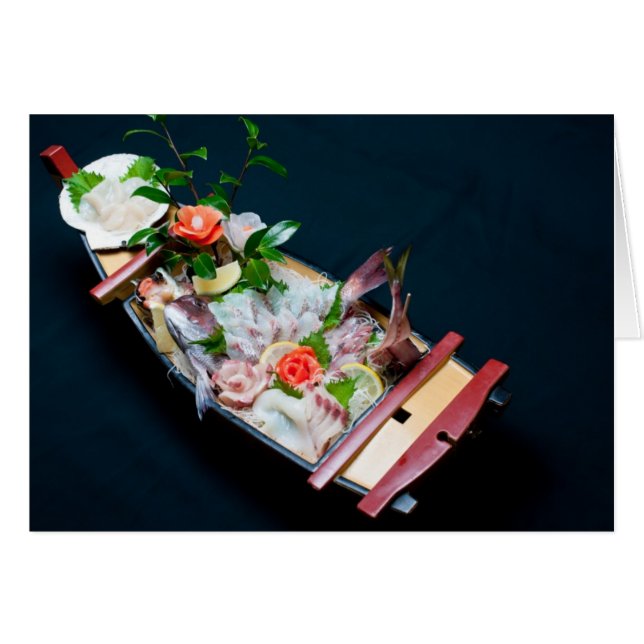 Sashimi Boat. (Voorkant Horizontaal)