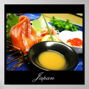 Sashimi in Japan Poster