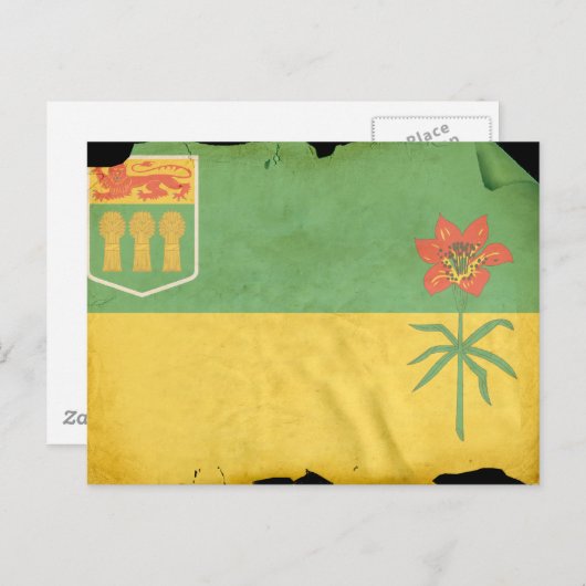 SASKATCHEWAN BRIEFKAART (Voorkant / Achterkant)