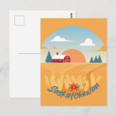 Saskatchewan Briefkaart (Voorkant / Achterkant)