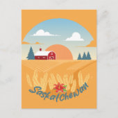  Saskatchewan Briefkaart (Voorkant)