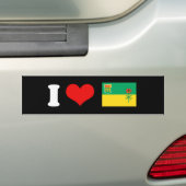 SASKATCHEWAN BUMPERSTICKER (Op auto)